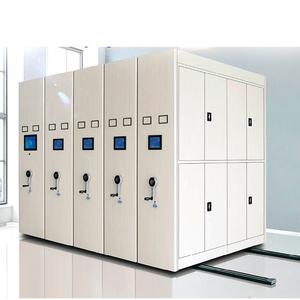 Chất Lượng Cao Thư Viện Máy Đầm Với Đường Sắt Di Động Hồ Sơ Y Tế Nộp Hồ Sơ Hệ Thống Tủ - Product Image 2