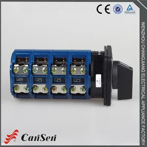 Changeover Switch Price Cansen Changeover Switch With Center OFF 60 Degree 160A 1-0-2 4 Pole