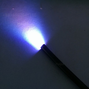 Câble de fibre <span class=keywords><strong>optique</strong></span> en plastique à extrémité lumineuse pour éclairage d'étoiles en fibre <span class=keywords><strong>optique</strong></span> de piscine, avec gaine en PE noir - Product Image 2