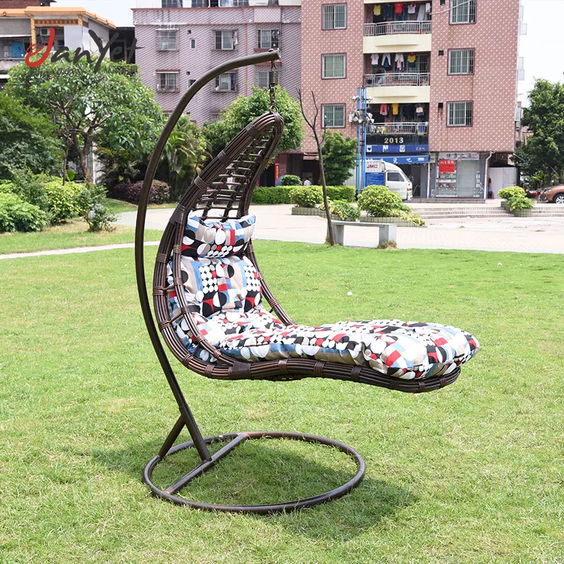 Wholesale outdoor plastic hanging helicopter swing chair