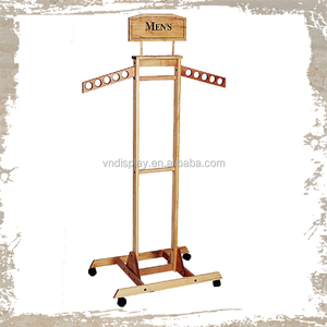 Modern Good Quality <b>Wooden</b> Stand <b>Clothes</b> <b>Hanger</b> Rack Living Room Furniture Coat Rack for Hotel Use - Product Image 4