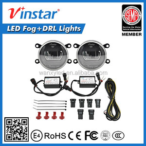OEM ODM 12 V cre <span class=keywords><strong>e</strong></span> LED de conducción Diurna Luz Antiniebla led drl luz de niebla para toyota rav4 06-12 - Product Image 1