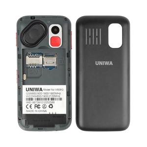 Gran fuente Botón grande 2,31 pulgadas de pantalla curva solo SIM 3G viejo hombre teléfono móvil - Product Image 6