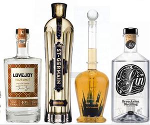 Botella de vino de vidrio de <span class=keywords><strong>agave</strong></span>/botellas de vino únicas/dispensador de perfume de botella de vino de vidrio de 75cl - Product Image 6