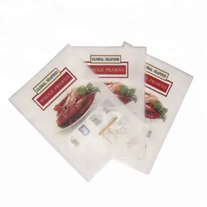 Wholesale Custom Laminated Plastic Zipper Frozen Fish Vacuum Bag Dried Fish Packaging Bag