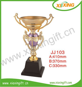 china profesional fabricante de encargo de la taza grande de metal trofeo de bolos - Product Image 1