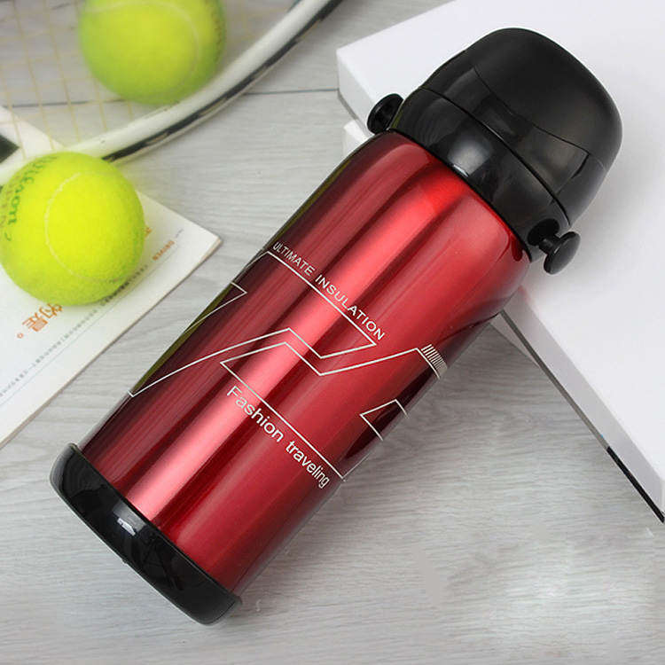 Zogift 2018 Venta caliente <span class=keywords><strong>Amazon</strong></span> venta al por mayor 800 ml de acero inoxidable vacío de doble pared termo de café taza y taza - Product Image 2