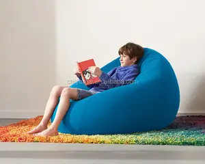 모듬 색상 바닥 콩 가방 쿠션, 게으른 휴식 beanbag lounger, 어린이 게임 콩 가방 의자