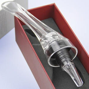 <span class=keywords><strong>Carafe</strong></span> et verseuse de vin de qualité supérieure, pour vin instantané, boîte magnétique noire, parfaite, cadeau, aérateur - Product Image 3