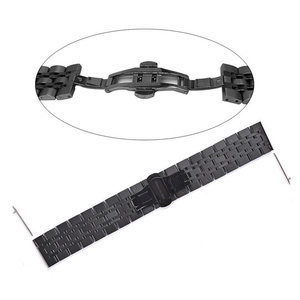 Bracelet de montre <span class=keywords><strong>Samsung</strong></span> <span class=keywords><strong>Gear</strong></span> <span class=keywords><strong>S3</strong></span> <span class=keywords><strong>Frontier</strong></span> / Classic <span class=keywords><strong>Gear</strong></span>/Galaxy, 22mm 20mm 22mm, 7 maillons en acier inoxydable, <span class=keywords><strong>46mm</strong></span> - Product Image 3