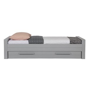 Factory Direct Sale Pine Wood Grey Single <strong>Bed</strong> <strong>Day</strong> <strong>Bed</strong> <strong>With</strong> <strong>Drawer</strong> - Product Image 1