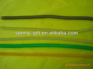 Màu sắc khác nhau có thể thu vào <span class=keywords><strong>Keyring</strong></span> với dây điện thoại EVA nhựa xoắn ốc cuộn dây và PU mùa xuân ống dây móc chìa khóa - Product Image 5