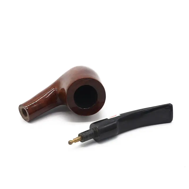 Tubo de tabaco pipes-LZ286, feito à mão, alta qualidade, logotipo personalizado, madeira, tabaco
