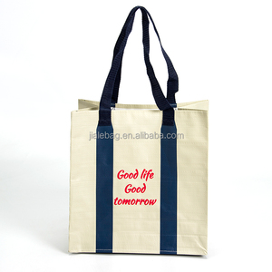 Custom Herbruikbare Pp Woven Boodschappentas Sociale Sa8000 Audit - Product Image 3