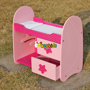 En gros bébé en bois belle <span class=keywords><strong>18</strong></span> <span class=keywords><strong>pouces</strong></span> <span class=keywords><strong>poupée</strong></span> <span class=keywords><strong>lit</strong></span> superposé miniature en bois rose <span class=keywords><strong>18</strong></span> <span class=keywords><strong>pouces</strong></span> <span class=keywords><strong>poupée</strong></span> <span class=keywords><strong>lit</strong></span> superposé avec rangement W06B025 - Product Image 4