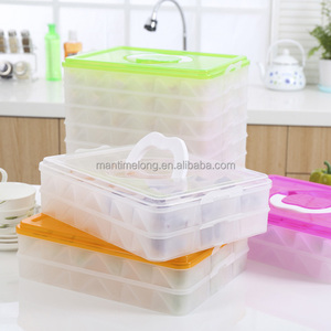 Boulettes Bac À Légumes boîte de rangement Réfrigérateur bac à légumes pour boulettes Cuisine boîte de rangement alimentaire <span class=keywords><strong>conteneur</strong></span> - Product Image 6