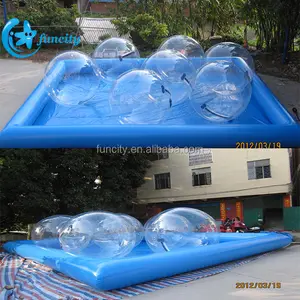 Bâche PVC (Plato) 0,6/0,9 mm pour <span class=keywords><strong>piscine</strong></span> gonflable commerciale pour enfants, certifiée CE, garantie 2 ans, 4-7 ans - Product Image 1