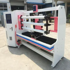 LY-708 masking paper roll slitting machine/adhesive foam tape cutting machine/log roll tape slitter