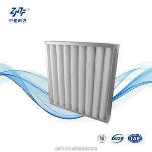 Haute capacité de poussière synthétique lavable filtre à air médias