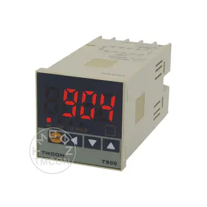 T904-G 48*48 Panel AC DC Pengukur Voltase Digital, Pengukur Daya Indikator Kuantitas Analog dengan Relai Alarm dan RS232