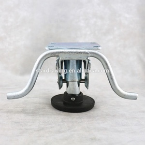 SS Lenkrolle mit Bodenverriegelung 4 5 6 8 Zoll im japanischen Stil - Product Image 3