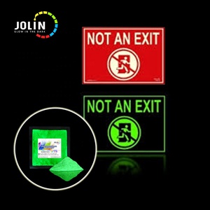 Jolin corporation fosforescente polvere di bagliore nel pigmento scuro giallo-verde grado di polvere luminosa per colorante - Product Image 1