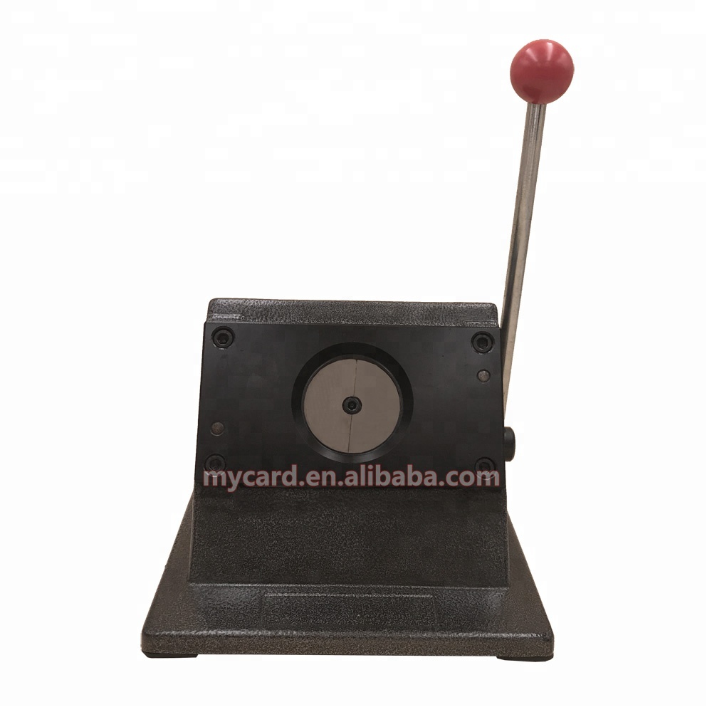 Heavy Duty PVC Card Paper Circle Cutter Punch Machine