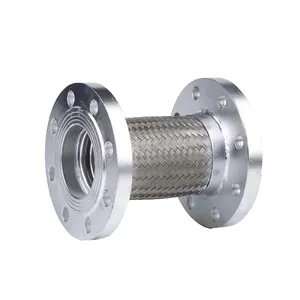 China supplier stainless steel flange end corrugated flexible stainless metal hose making machine