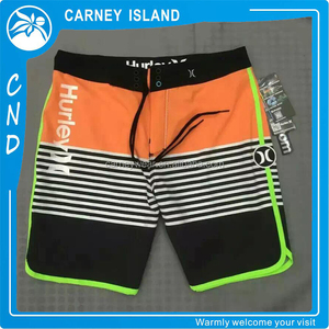 Livraison gratuite 4 Way Stretch Vente en gros Mens Boardshorts Mens Swim Trunks Logo personnalisé Swim Trunks Spandex Vente en gros - Product Image 6
