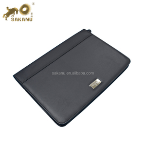 Suministros de oficina personalizados, papelería, multifunción, carpeta de cuero PU - Product Image 5