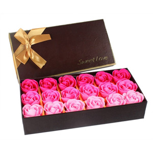 <span class=keywords><strong>Rosa</strong></span> jabón de <span class=keywords><strong>La</strong></span> Flor <span class=keywords><strong>Rosa</strong></span> rojo Día de San Valentín regalo <span class=keywords><strong>Rosa</strong></span> caja de flores - Product Image 2