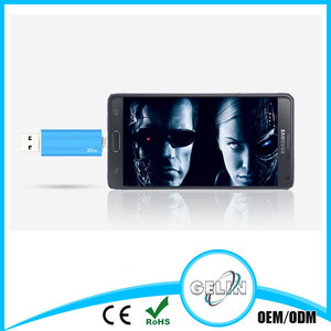 8 GB <span class=keywords><strong>USB</strong></span> 3.0 <span class=keywords><strong>OTG</strong></span> unidad flash <span class=keywords><strong>con</strong></span> conector micro <span class=keywords><strong>USB</strong></span> para Android móvil de color rojo - Product Image 3