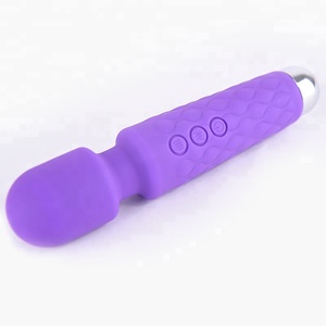 Tragbarer Mini-Zauberstab Vaginal-Massagegerät AV-Vibratoren Erotikspielzeug für Erwachsene Frauen mit Kopfbedeckung - Product Image 4