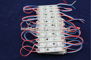 3M กาว Ip67 3Leds/โมดูล20Pcs/สตริงสี่เหลี่ยมผืนผ้า75*15มม. Ws2811 <span class=keywords><strong>LED</strong></span> พิกเซลโมดูล12V - Product Image 6