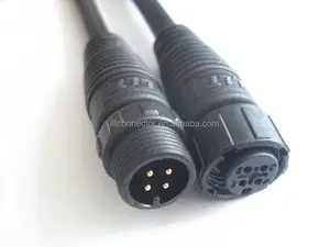 auto waterdichte elektrische connector 4 pins kabel connector