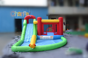 Cheap Backyard Nylon Residential <strong>Inflatable</strong> With <strong>Pool</strong> Kids Wholesale Air <strong>Funny</strong> <strong>Inflatable</strong> Bounce Commercial Water Bouncer <strong>Slides</strong> - Product Image 3