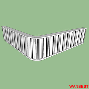 Thương mại acrylic rắn bề mặt đá cẩm thạch L hình quán rượu nước trái cây quán cà phê salad ngoài trời thanh bảng thu ngân truy cập - Product Image 3