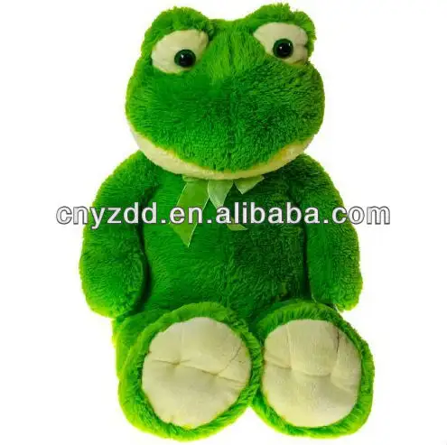 Verde rana giocattolo della peluche/verde rana grande giocattolo della peluche/peluche rana giocattolo