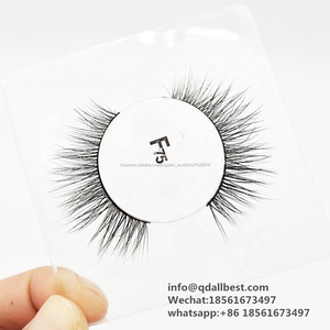 Qingdao Allbest belleza 3D visón pestañas Real <span class=keywords><strong>Siberia</strong></span> pelo de visón pestañas con logotipo personalizado - Product Image 3