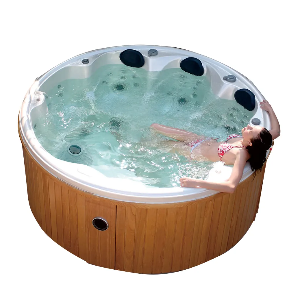 HS-097Y 7 Personen Hydro massage Whirlpool rund im Freien billig