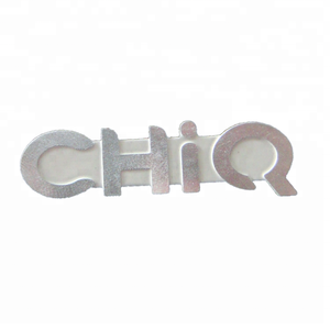 ODM/OEM de bolso de Metal de aluminio de placa de logotipo Etiqueta de logotipo personalizado de Metal para bolsos - Product Image 2