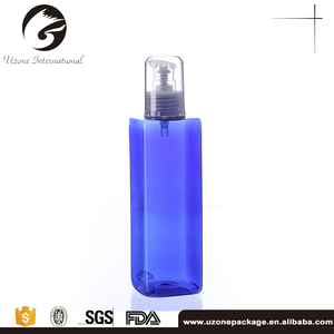 Custom made transparentes de plástico botella cosmética sin aire - Product Image 1