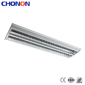 Iluminación de rejilla de aluminio montada en superficie <span class=keywords><strong>con</strong></span> tubo LED o tubo fluorescente T5 - Product Image 2