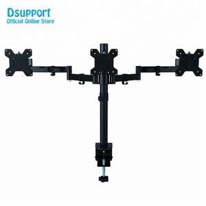 Supporto per Monitor triplo supporto da scrivania a rotazione completa per <span class=keywords><strong>TV</strong></span> in magazzino - Product Image 2