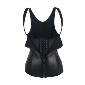 Cổ Phiếu Số Lượng Lớn 3 Hàng Móc Mắt Clip Và Zip EO Huấn Luyện Viên Nam Đến Nữ Bodysuit