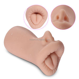 Novelty Adult Toys For Male REAL <span class=keywords><strong>Nose</strong></span> Open Mouth Oral Male Relax Stress Masturbation Toys Love Toys - Product Image 2