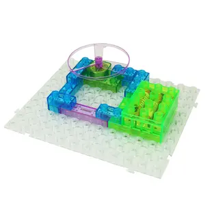 बच्चों प्लास्टिक एकीकृत सर्किट बिल्डिंग ब्लॉक्स उपकरण शैक्षिक खिलौने स्टेम विज्ञान किट