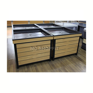 סופרמרקט מתלה פירות ירקות מדף תצוגת מזון טרי מדפים - Product Image 6