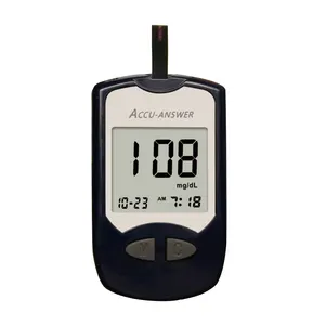 CE,ISO13485 Certification and free code style Diagnostic quick check blood glucose meter no strips with tiny blood sample