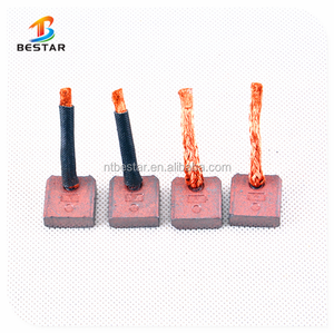 Sikat Karbon <span class=keywords><strong>Motor</strong></span> <span class=keywords><strong>Starter</strong></span> FJ 190 7*18*18 4D30 <span class=keywords><strong>Motor</strong></span> <span class=keywords><strong>Starter</strong></span> Laris Merek <span class=keywords><strong>Motor</strong></span> Jepang - Product Image 1